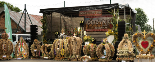Dożynki Gminy Szczekociny w Goleniowach
